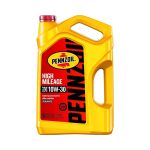 PENNZOIL HIGH MILEAGE 10W-30 MOTOR OIL