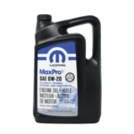 68524972AA Mopar 0W20 Full Synthetic 6/1 Quart Bottle